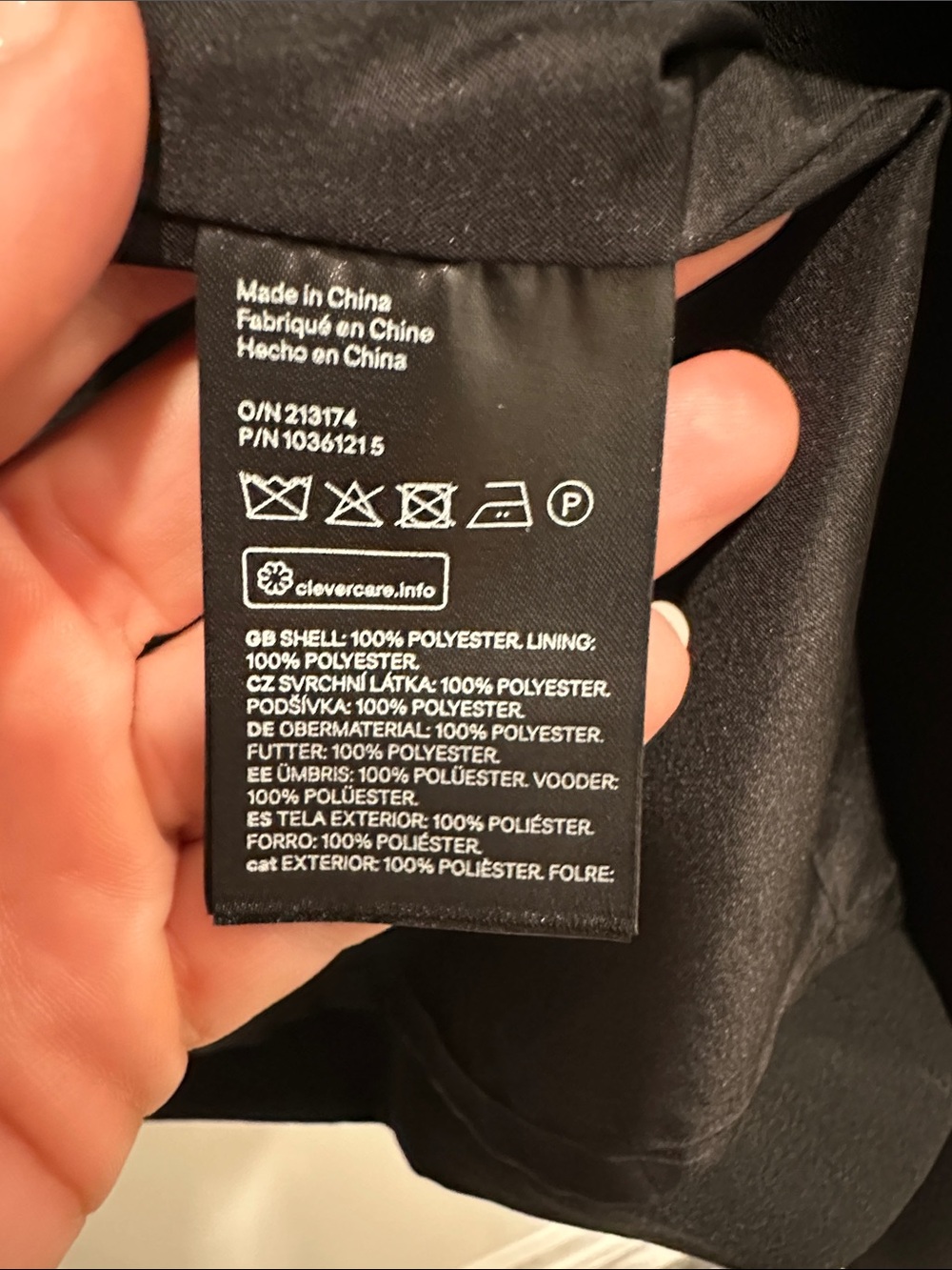 H&M Black Open-Front Relaxed Blazer - Picture 5 of 5